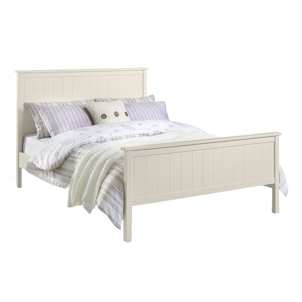 Marco de cama de madera de tamaño king europeo para niños